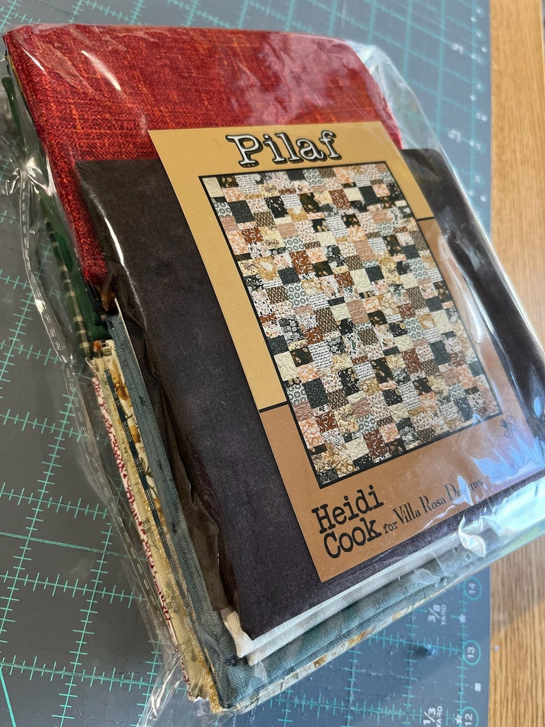 Pilaf Pattern Pilaf Scrappy Quilt Kit - Etsy