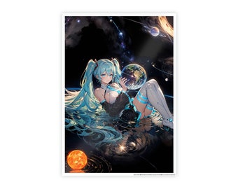 Sky of Water Gloss Poster