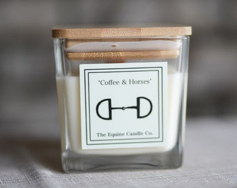 Coffee & Horses Candle