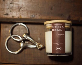 Coffee & Horses Candle