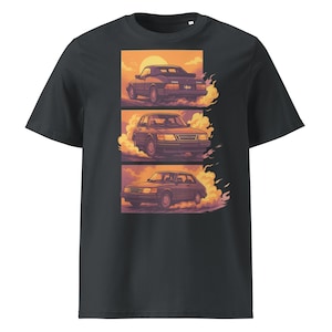 Retro Saab 900 Turbo Car Tee