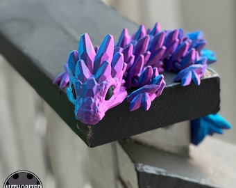 Gemstone Baby | Cinderwing3D | Fidget Dragon | Fidget toy | Gemstone Dragon Baby