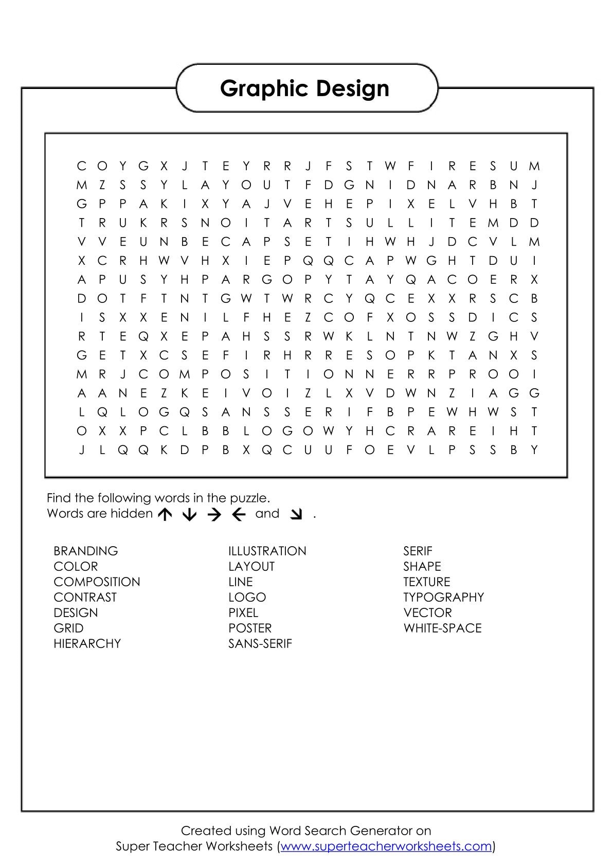 100 College Majors Word Searches - Etsy