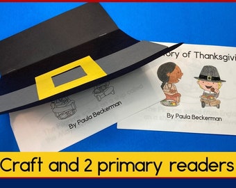 The Story of Thanksgiving Differentiated Guided Reading Books and Craft