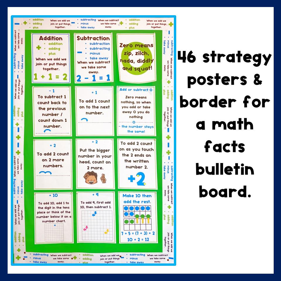 1st Grade Math Facts Fluency Timed Tests Addition and Subtraction ...