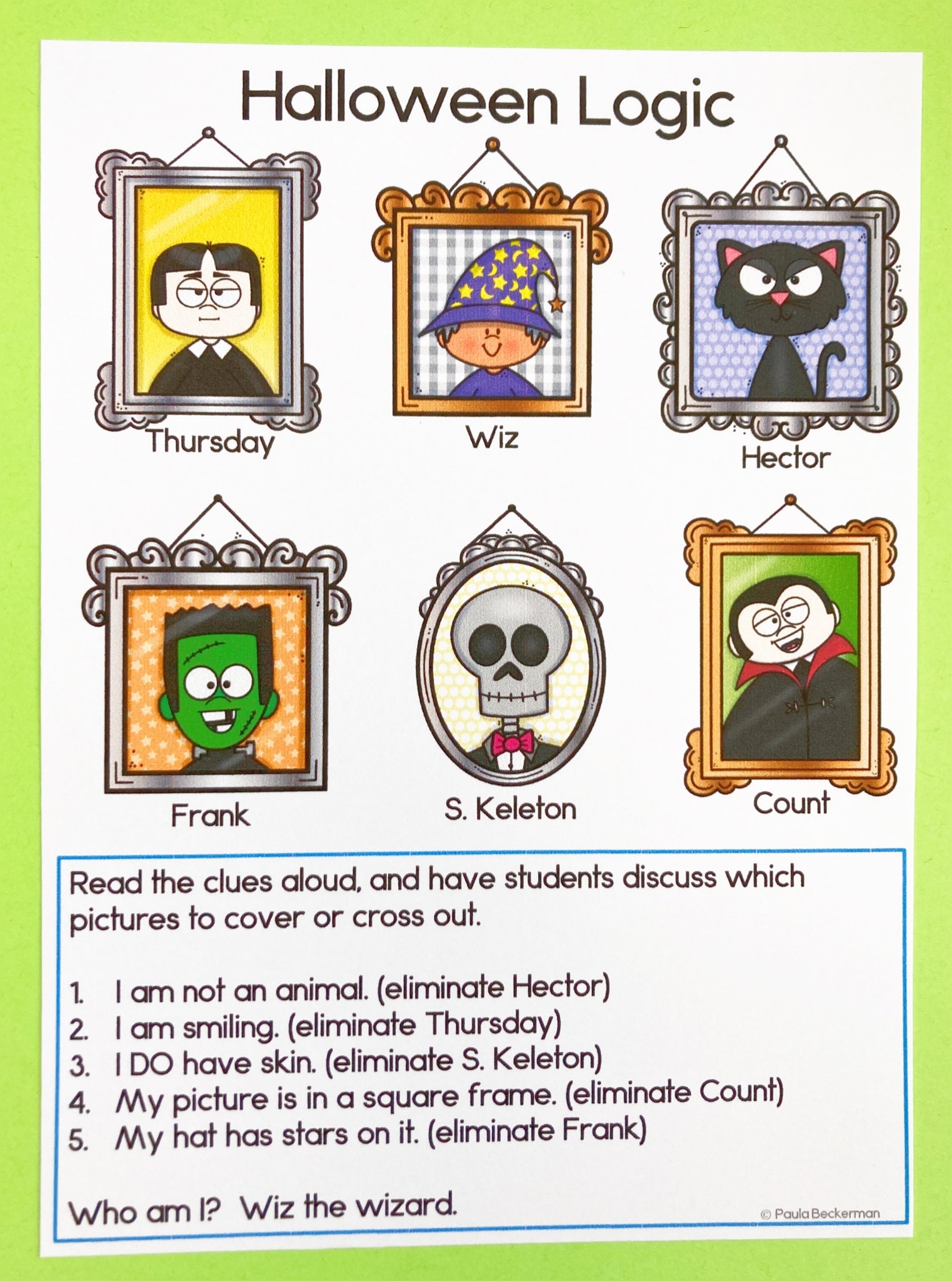 Halloween Math Logic Puzzles | Critical Thinking Enrichment Activities ...