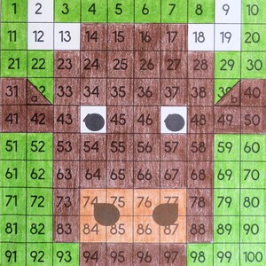 Farm Animals 100s Chart | Hundreds Charts | 100 Chart Mystery Pictures ...