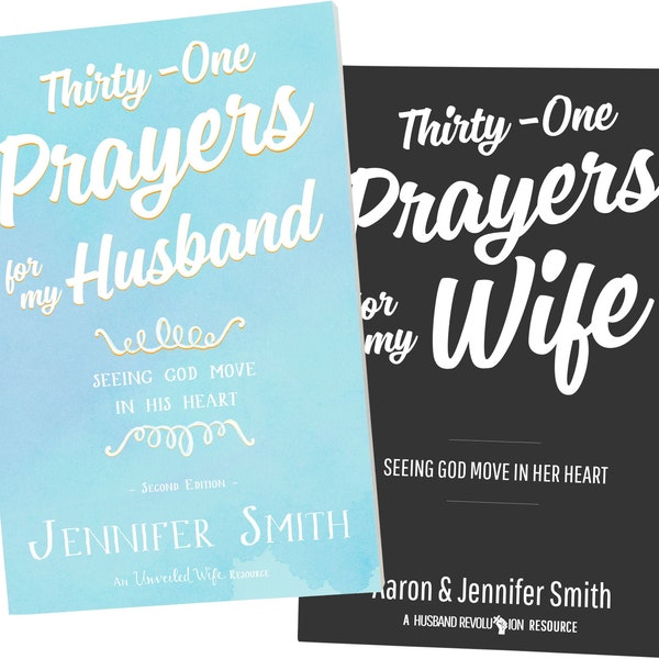 Thirty-One Prayers For My Marriage - Prayer Devotional for husbands and wives - Wedding gift idea and engagement gift idea