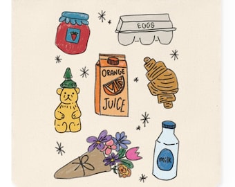 Farmer's Market Tote Bags