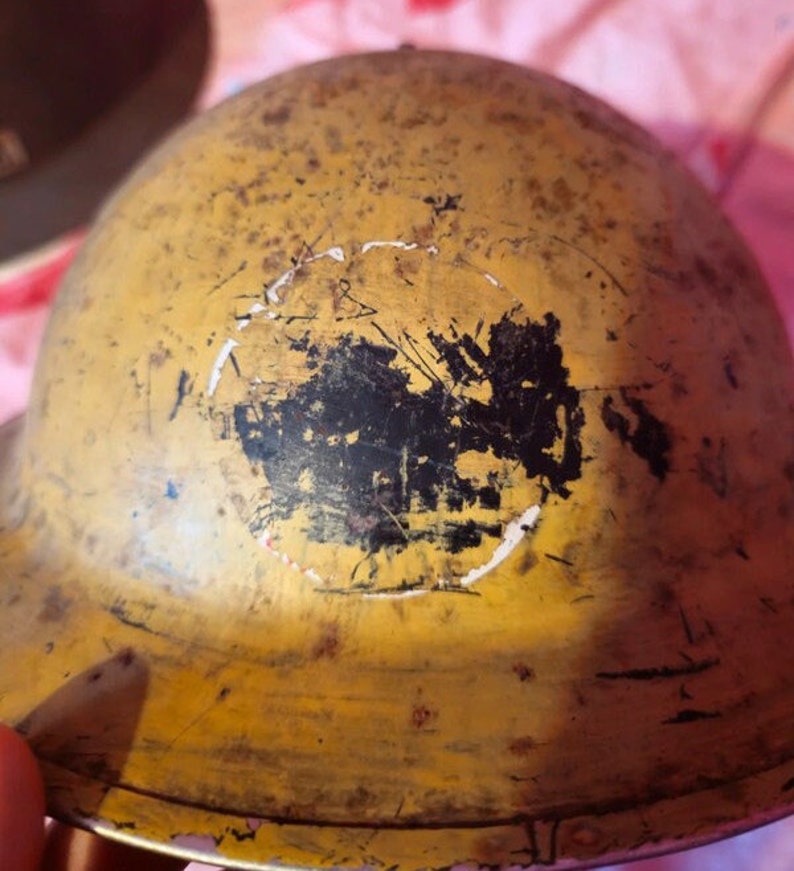 WW2 Original 1939 British Steel Helmet With Liner Dated 1931 British ...