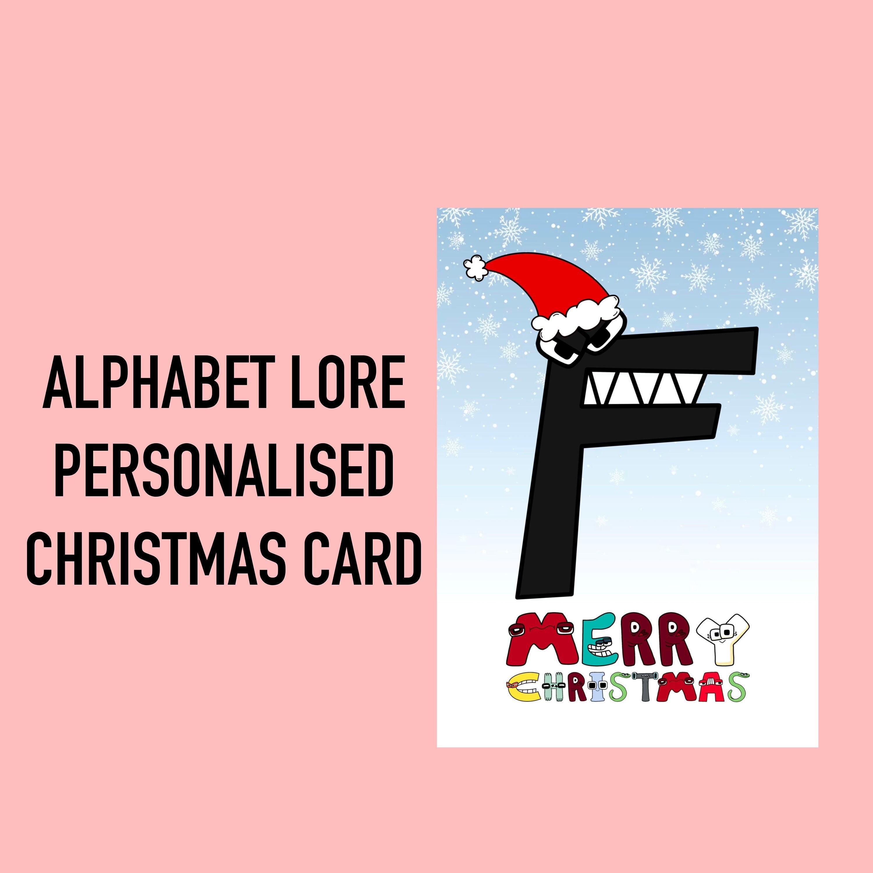 Printable Alphabet Lore Cards Digital Download Alphabet 