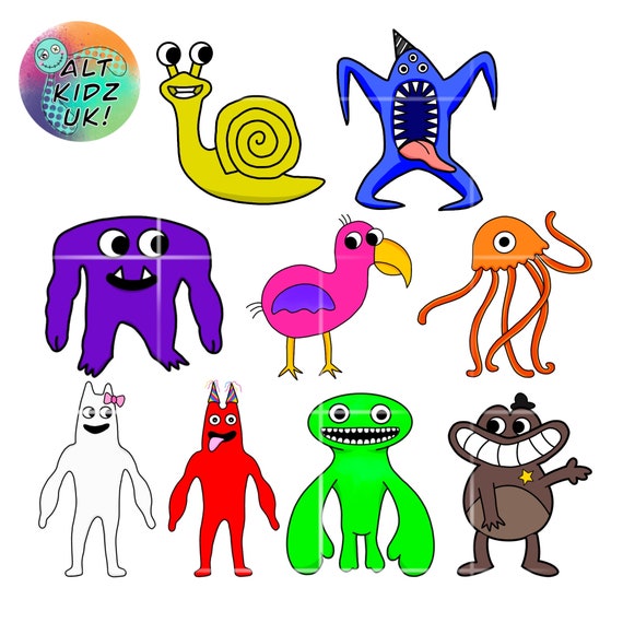 Garten of Banban 3 Character Bundle PNG Roblox characters 