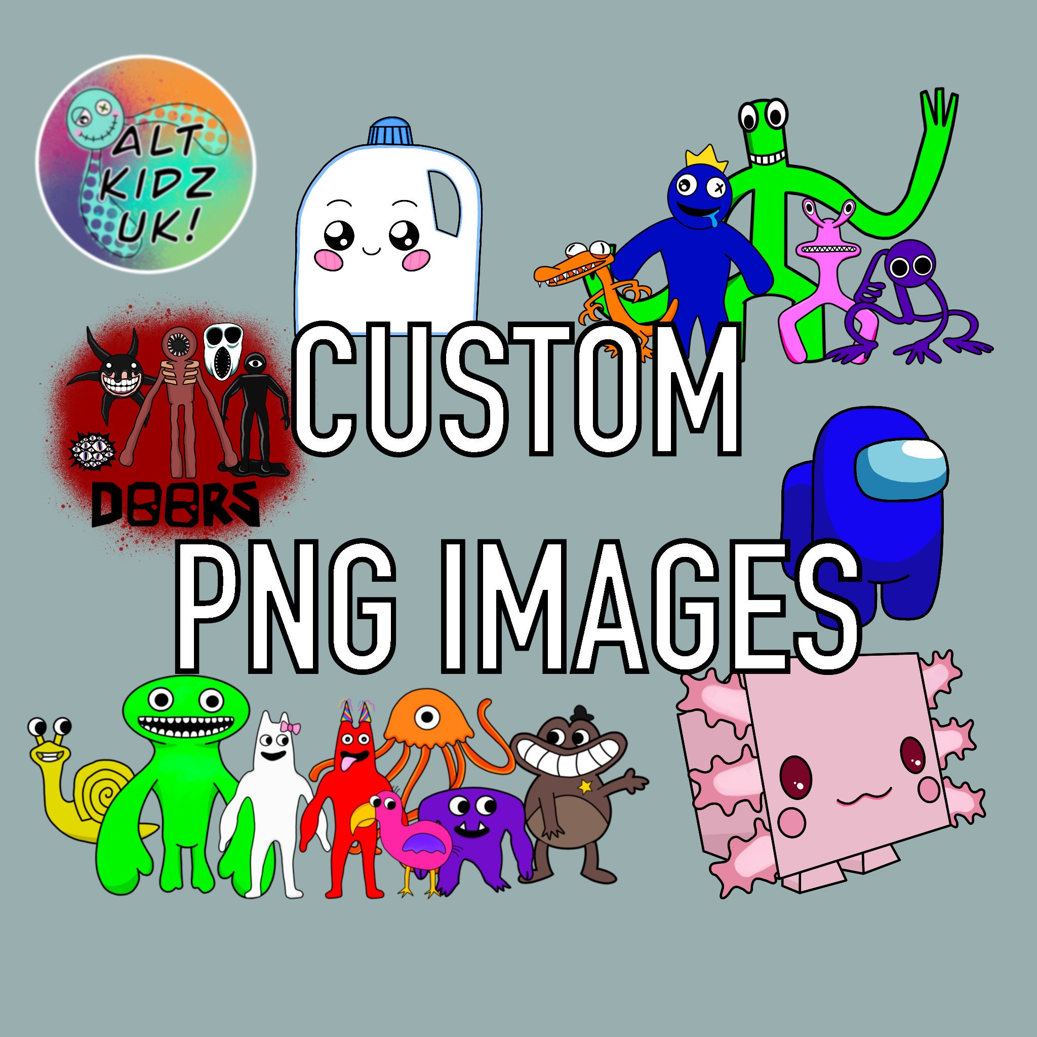 Rainbow Friends Roblox Poppy Playtime png/svg/jpeg/pdf perfect -   Portugal