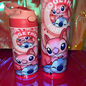 Stitch Tumbler Pair Kid and Adult
