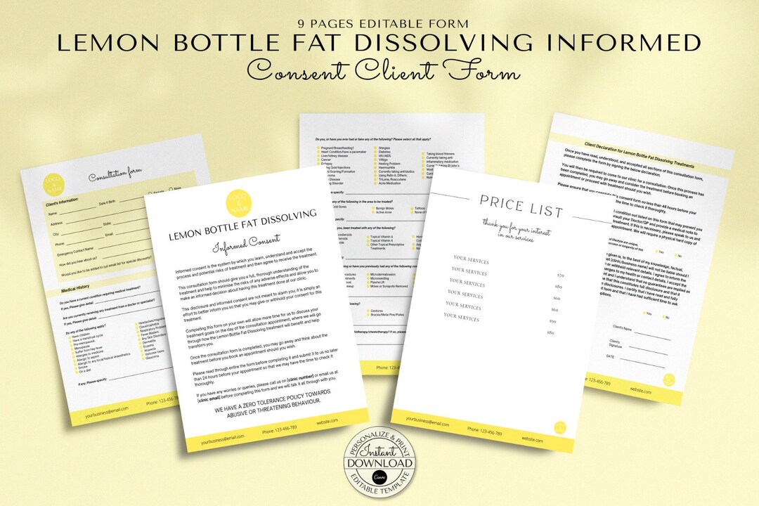 lipo.c Lemon bottle fat dissolving pay day offer (chin only) £100 main image 0