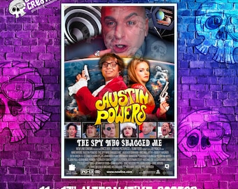 The Spy Who Shags 11x17  Alternative Movie Poster