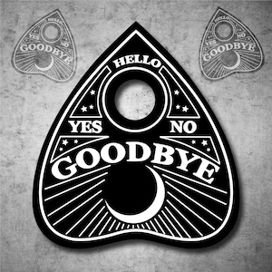 Ouija Planchette Waterproof Vinyl Sticker Various Styles (184,185,186,187,188,189,190,191,192)