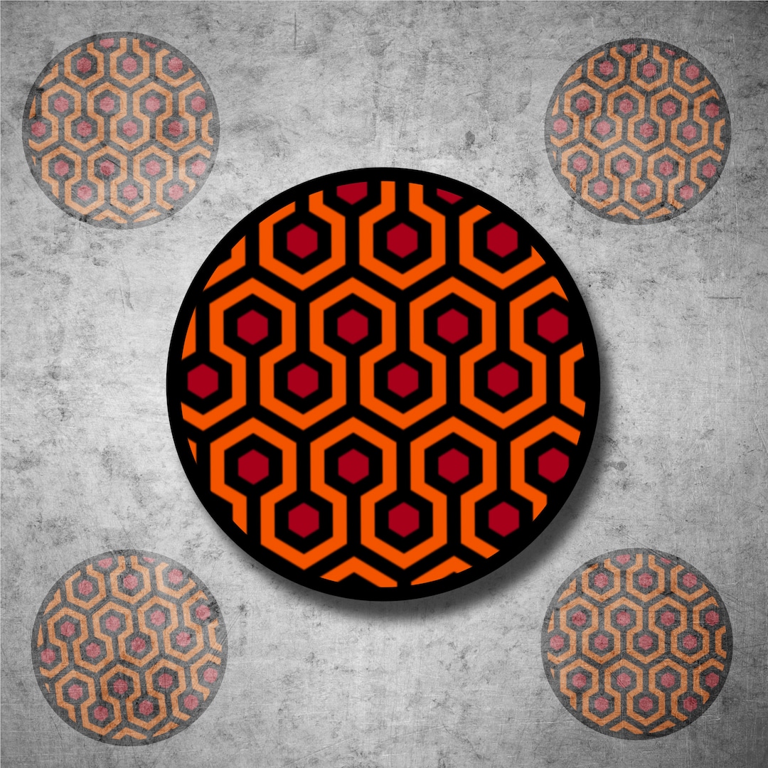 Overlook Hotel Rug Pattern Waterproof Vinyl Sticker (180) - Etsy