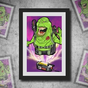 Green Ghost Hunter Print Various Styles and Sizes (2007,2008,2009)