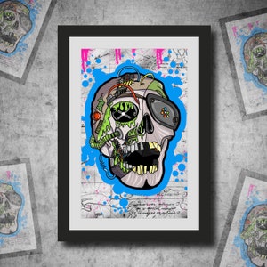 One-Eyed Willy Robot Mashup Print Various Sizes (2019)