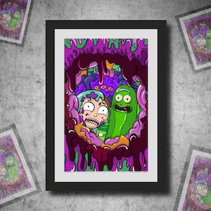 Scientific Cartoon Duo Print Various Sizes (2018)