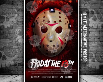 Camp Crystal Lake Horror 11x17 Poster