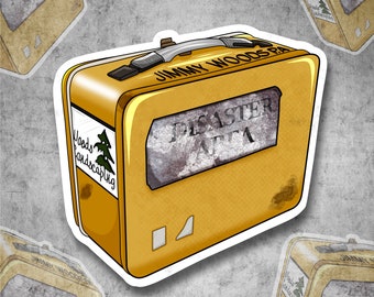 Wizard Lunchbox Waterproof Vinyl Sticker (164)