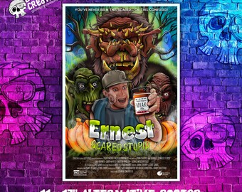 Earnest Scared Stupid 11x17 Alternative Movie Poster