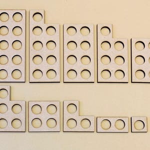 Hölzerne Numicon-Zahlenrahmen-Set: Montessori Mathelernen