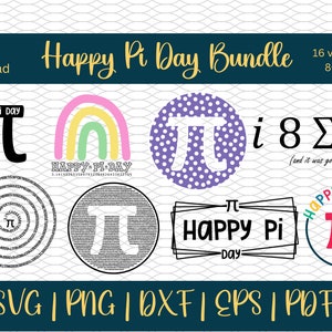 Happy Pi Day, Pi Day SVG Bundle, Pi Day Shirt, Math Teacher, Math Teacher Gift, Math Lover Shirt, Pi Day PNG, Math Lover png