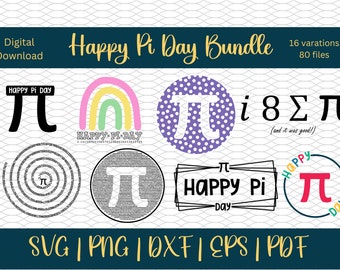 Happy Pi Day, Pi Day SVG Bundle, Pi Day Shirt, Math Teacher, Math Teacher Gift, Math Lover Shirt, Pi Day PNG, Math Lover png