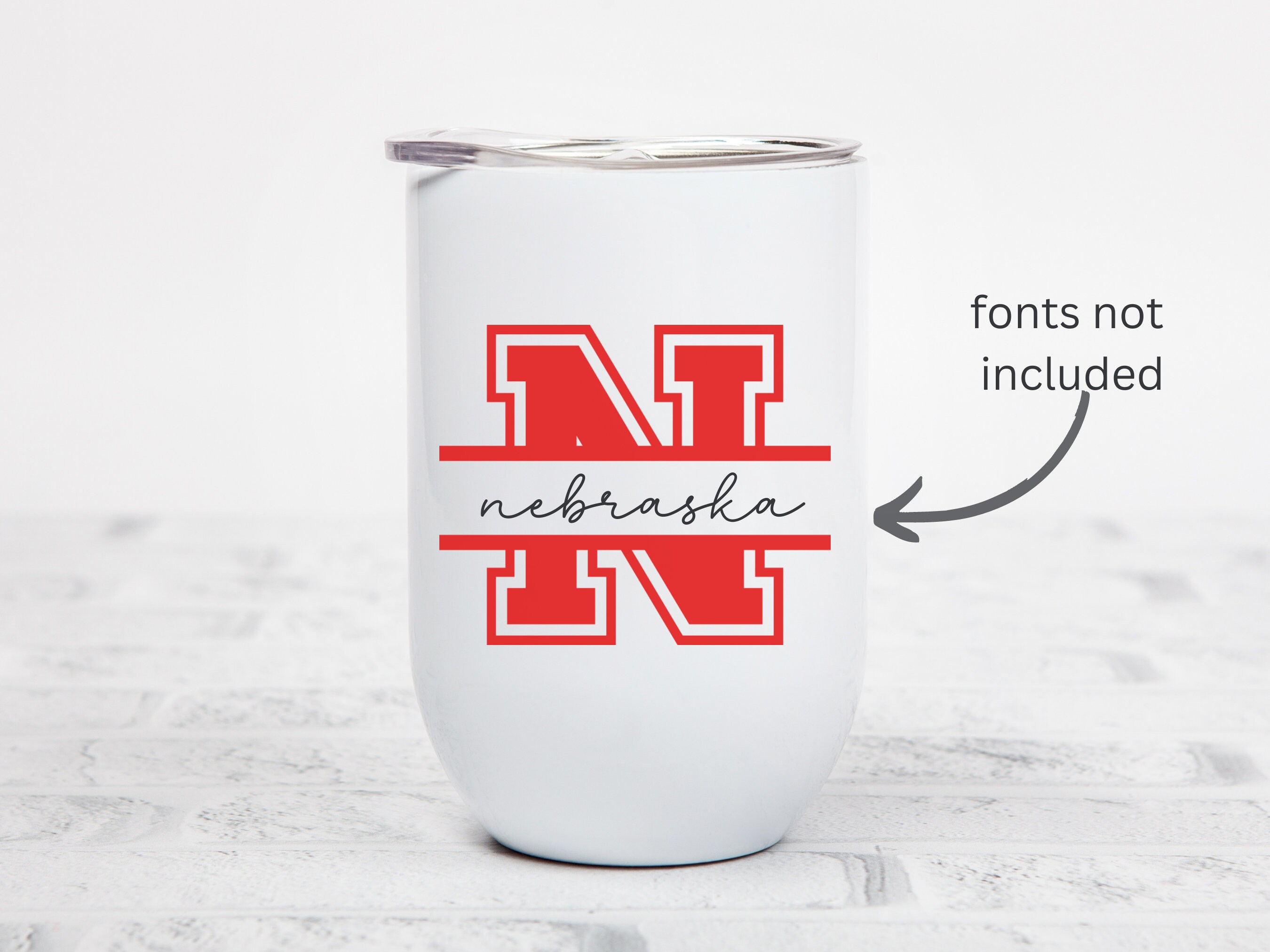 Varsity Font Monogram SVG Bundle: Split Letters, Sports Theme (digital ...