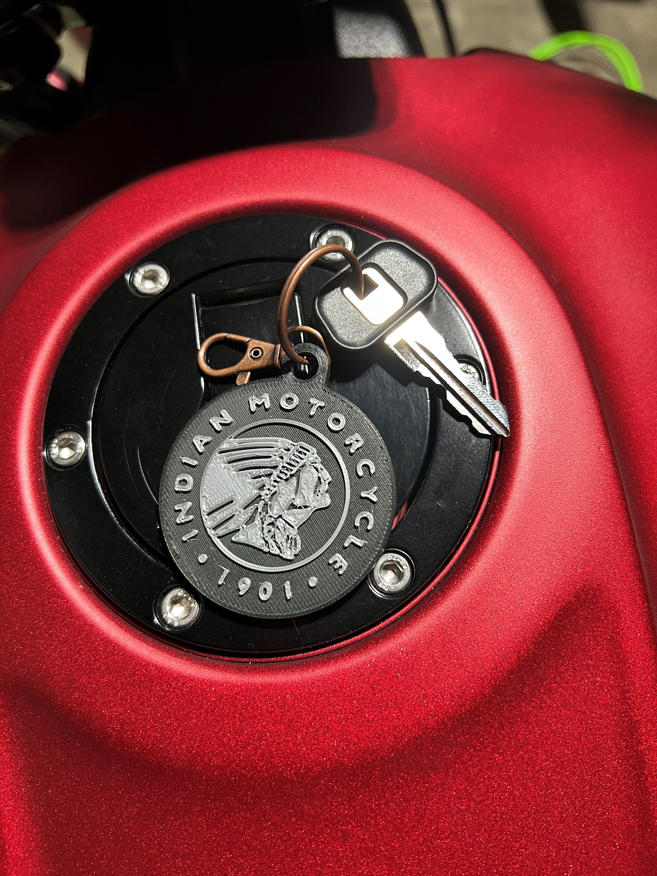 Indian Motorcycle Keychains Etsy