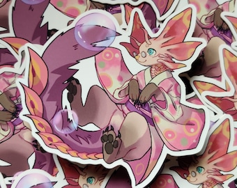 Monster Hunter | Onsen Mizutsune | Vinyl Sticker