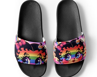 Betty Boop Rainbow Women's slides