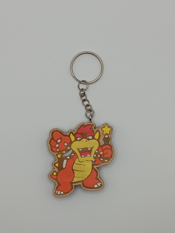 Portachiavi Super Mario In PVC, Personaggio Staccabile, Nuovo Con Etichetta, Regalo Idea - Foto 2