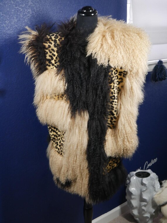 Mongolian fur jacket - Gem