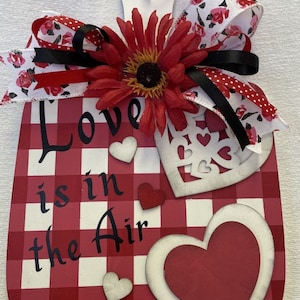 Love is in the Air cutting board
