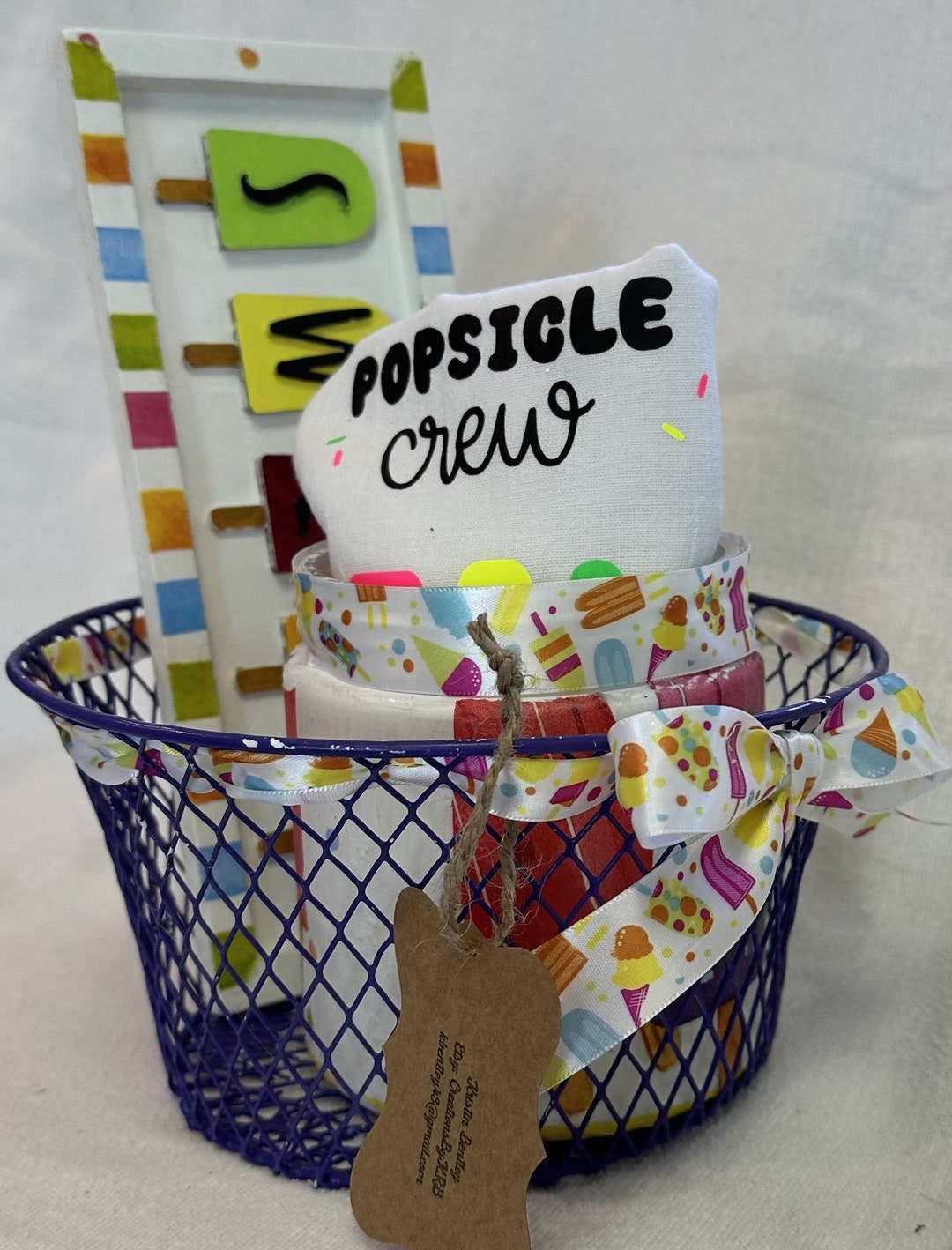 Summer Themed Gift Basket Etsy