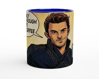 Tazza da caffè Wicked Fiyero: regalo ispirato al musical teatrale di Jonathan Bailey