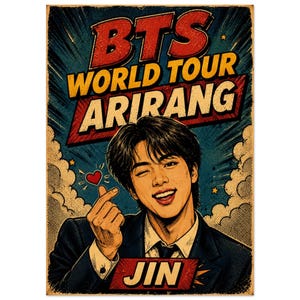 Bts Poster World Tour - Etsy Canada