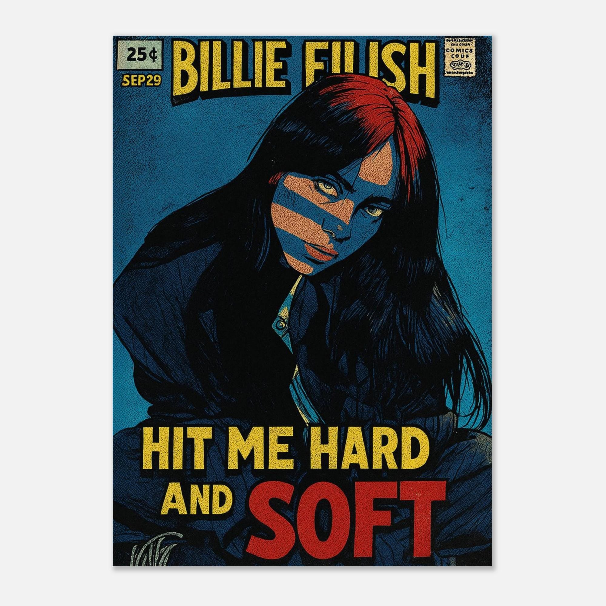 Billie eilish poster hit me hard and soft - Etsy 日本