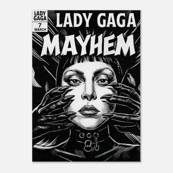 LADYGAGAポップアップ限定:MAYHEM Gothic logotee S LADYGAGAポップアップ限定:MAYHEM Gothic logotee S LADYGAGA