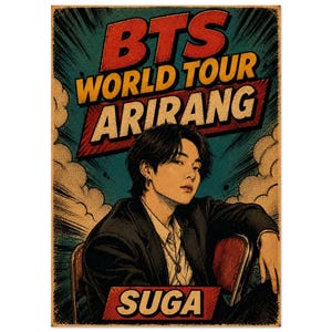 Bts Poster World Tour - Etsy