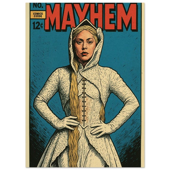 LADY GAGA MAYHEM ホワイトビニール ポスター付き LADY GAGA MAYHEM ホワイトビニール ポスター付き 洋楽