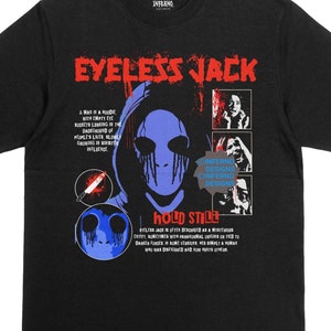 Eyeless Jack Shirt, Creepypasta Shirt, Horror Shirt, Goth, Emo T-Shirt