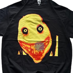 Camiseta de Jeff the Killer, Creepypasta de terror gótico, camiseta grunge emo Y2K de ocultismo oscuro