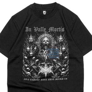 Metal Band Shirt Death Metal T-Shirt Valley of Death Christian Heavy Metal Y2K Grunge Tee