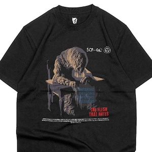 SCP-610 Horror Shirt Creepypasta TShirt Gothic Horror T-shirt SCP Foundation
