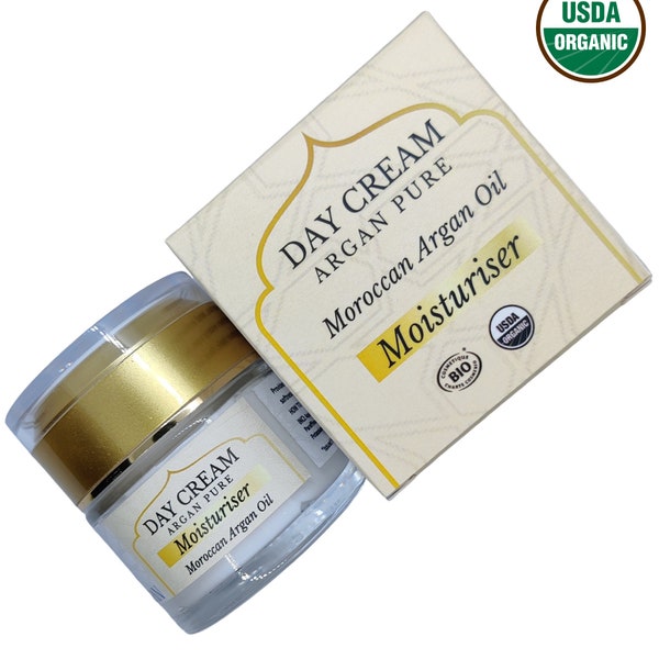 Pure Argan Day Cream - Nourishing and Rejuvenating Moisturizer for All Skin Types